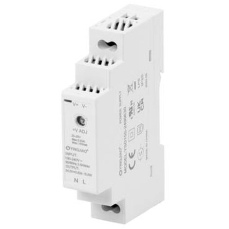 Dehner Elektronik YSD 15S-2400630 Module d'alimentation CA/CC, fermé 24 V/DC 0.63 A 15 W Nbr. de sorties:1 x Contenu 1 pc(s) C072252