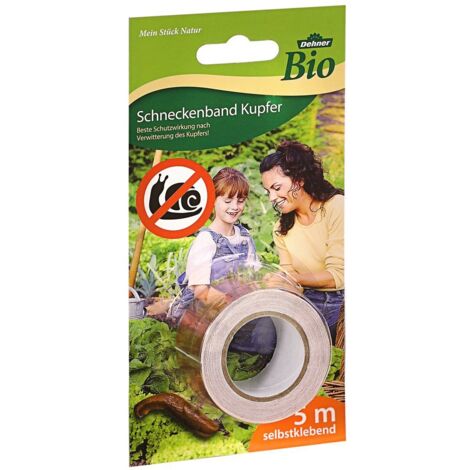 Dehner, Nastro Autoadesivo Anti-lumache Biologico, Lungo 5 m, in Rame