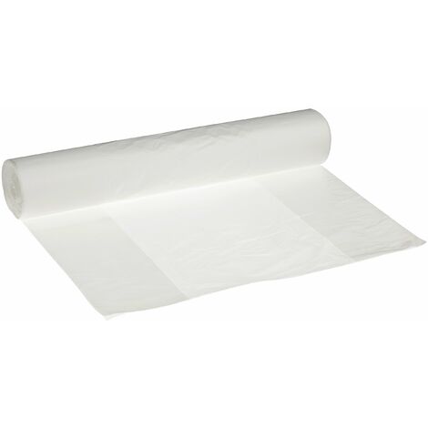 Deiss First 36519 immondizia 60 litri, 600 mm x 700 mm, 50 per rotolo bianco