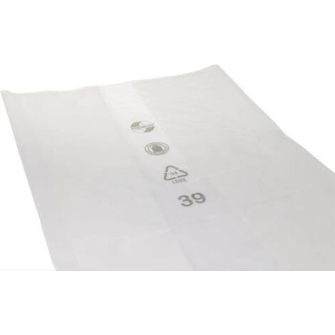 DEISS Kunststoffsack 950 l LD-PE transparent 60 µm - 99095