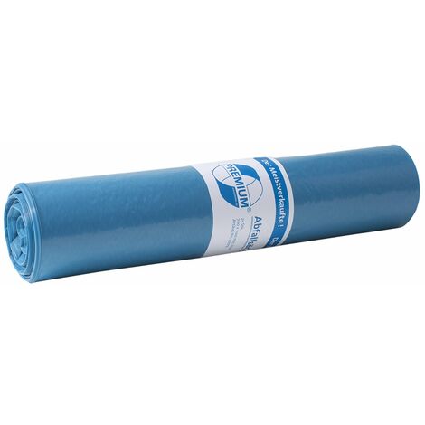 Deiss Premium 10042 immondizia 700 x 1100 mm x 0.05 mm 25 per rotolo blu