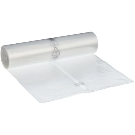 DEISS PREMIUM Sacchi per immondizia tipo 60, 120 l, trasparente