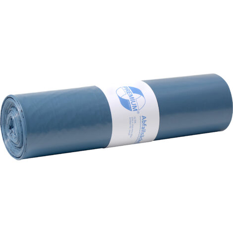 Deiss, Sacs-poubelle, PE basse densité, 120 l, 60 µm, l x h