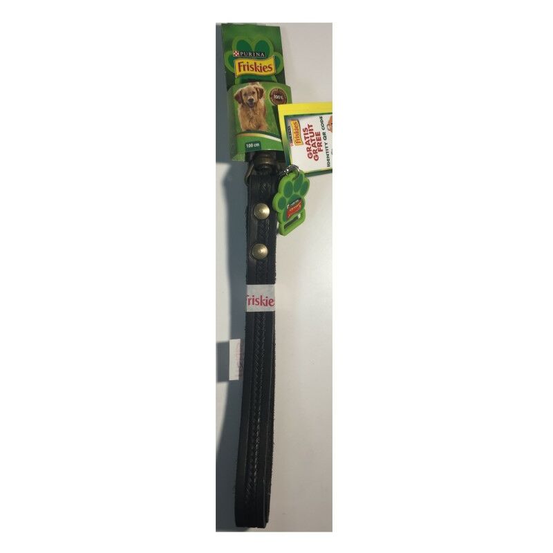 

Deje 100cm Cuero Negro-QR c