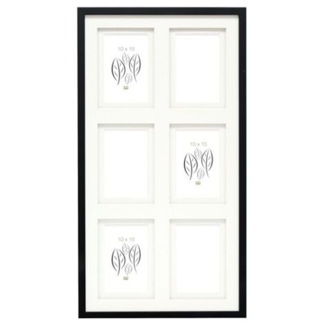 Deknudt S65KK2 Bilderrahmen schwarz 34,5x64 cm
