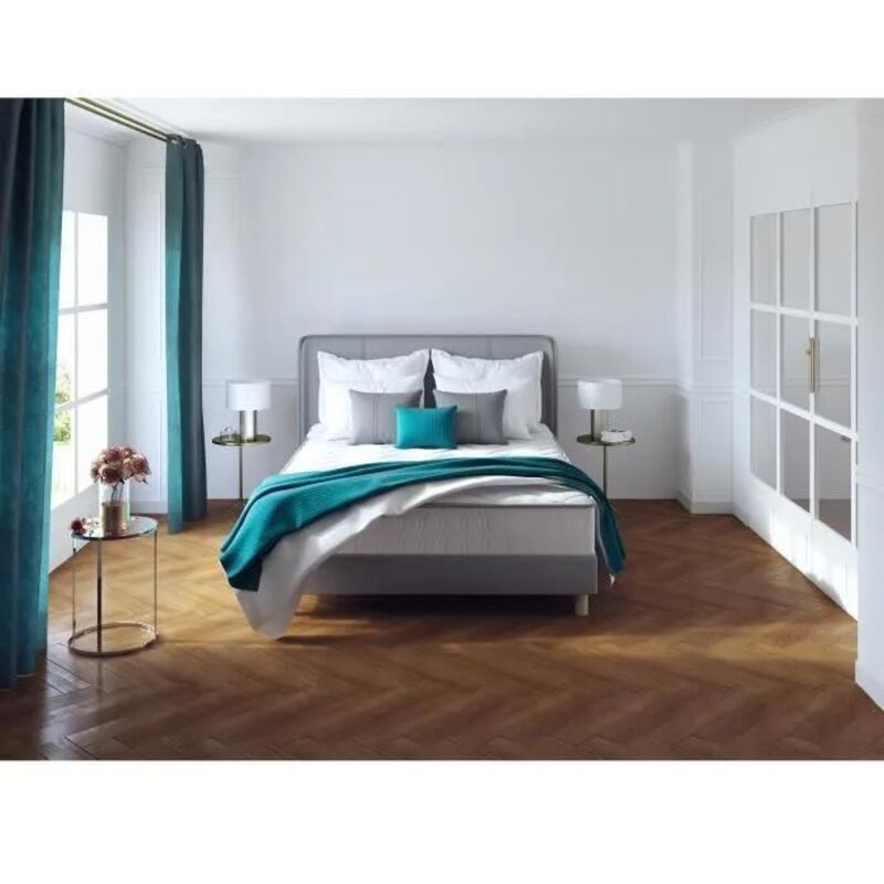 Les Tendances Deko-dream Memoflex Matratze 140x190 Cm Mit Weißem Lattenrost