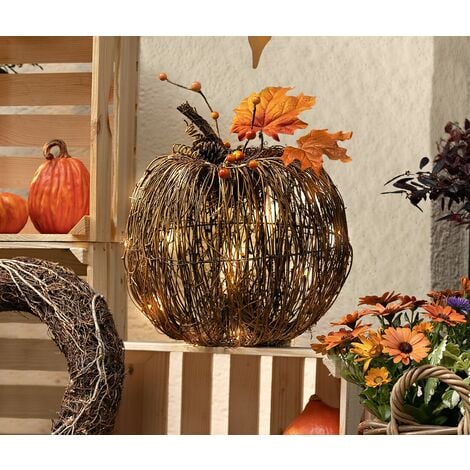 SPINNDO Gartenzwerge, Halloween-Dekoration, für den Innenbereich, Büro,  Dekoration, lustig, 20,3 cm hoch, Geschenk – Braun