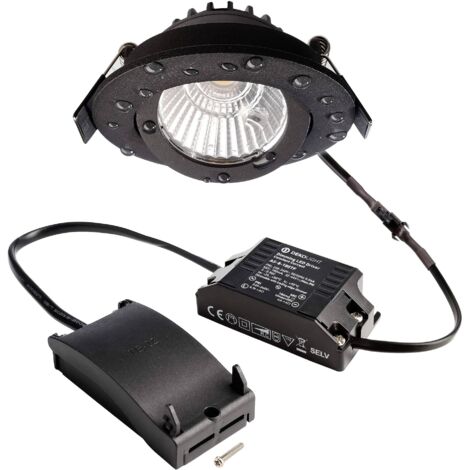 Deko Light 565400 Dione IP Luminaire à LED encastrable CEE: E (A - G) LED LED intégrée 8.5 W noir R062942