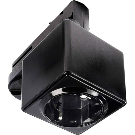 Deko Light 710026 D Line Steckdosenadapter Componente per sistema su binario ad alta tensione Binario conduttore trifas