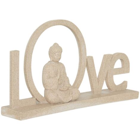 Deko-Objekt Love Salma 36,5x7x20cm beige - Atmosphera créateur d'intérieur