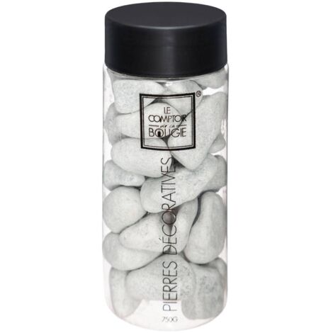Deko-Steine - groß - Keramik - grau - 750g