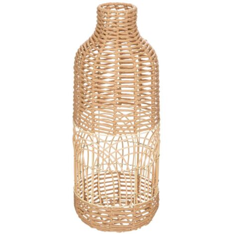 Deko-Vase aus Rattan-Geflecht LOUR, 55 cm