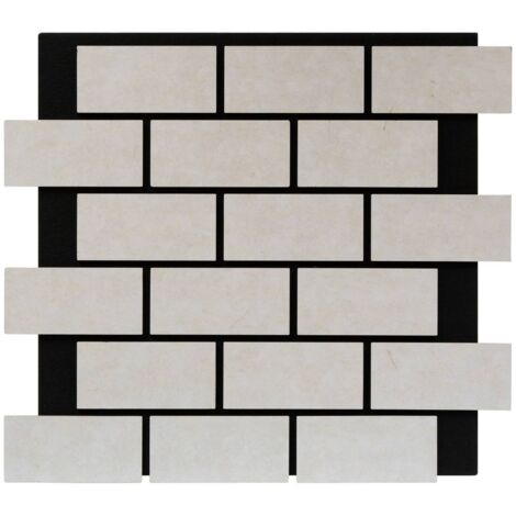 Deko-Wandpaneel Clint beige 61x69cm - Atmosphera créateur d'intérieur