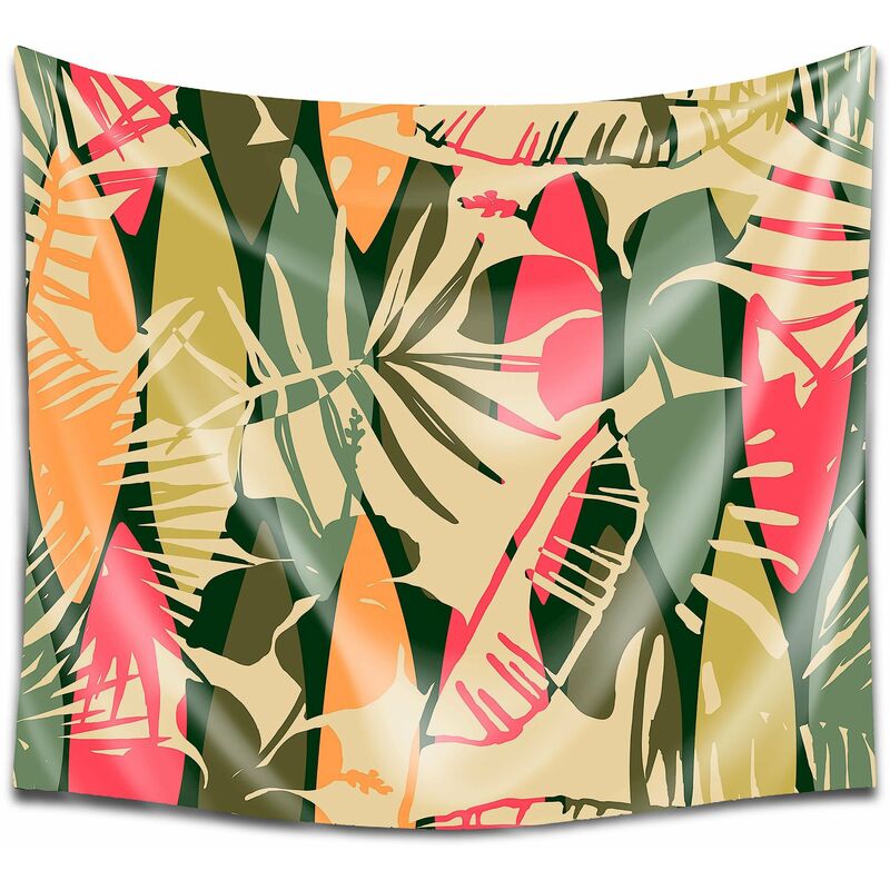 

TP32 - Tapiz Moderno De Pared Impresión Artística Digitalizada | Tela poliéster 100% decoración para Tu Salón o Dormitorio | Estilo Floral | 150 x