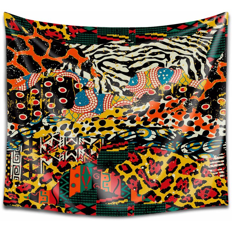 

TP37 - Tapiz Moderno De Pared Impresión Artística Digitalizada | Tela poliéster 100% decoración para Tu Salón o Dormitorio | Estilo Multi Animal