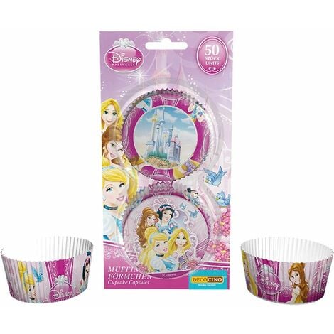 Dekoback Pirottini per Muffin, Carta, Multicolore, Multicolore, 50 unità