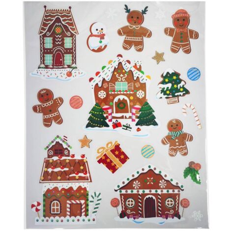 Dekofenster Lebkuchen 38x30cm -
