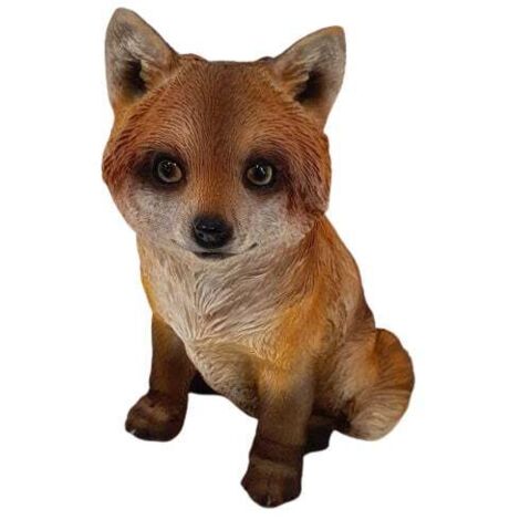 Dekofigur Fuchs klein 23 x 11 x 14 cm Gartenfiguren