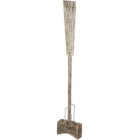 Dekofigur Holz braun 34x30x185 cm
