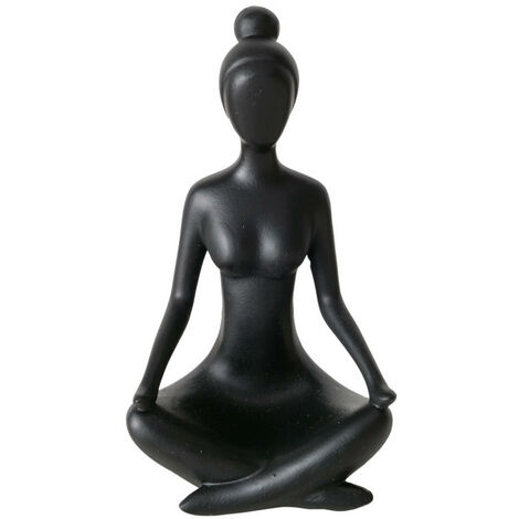 Dekofigur Yoga, Frau, 10 cm