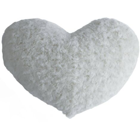 Dekokissen aus Kunstfell HEART