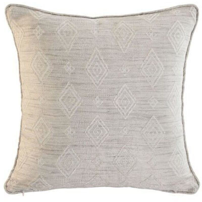 Esprit Beige Dekokissen - Home - 45X45x45 Cm - Mehrfarbig - Polyester - Quadratisch - Lässig - Handwäsche