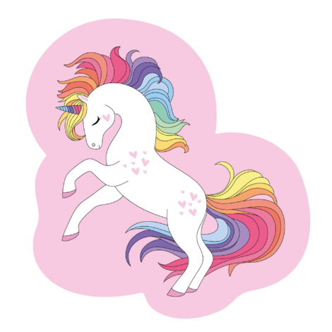 Dekokissen in Einhornform UNICORN Original Kuscheltier