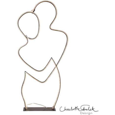 Dekoleuchte Silhouette ,Grafico', warmweiß, 280 LEDs, outdoor, H 86cm
