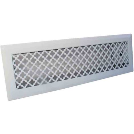 Dekompressionsgitter mit Haubenvorrahmen 60 x 195 mm Dmo