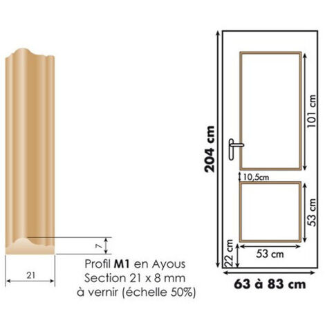 DEKOR PORT KLASSE M1 2PANEL02 SKYLAB D0002