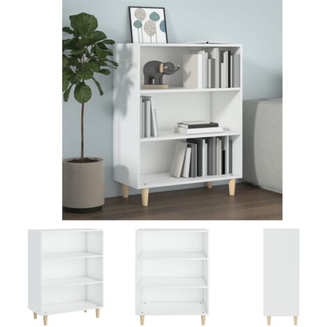 Dekoration - vidaXL Sideboard Weiß 69,5x32,5x90 cm Holzwerkstoff - Holzwerkstoff Schrank