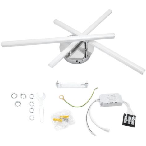 Dekorative 3-armige LED-Deckenleuchte / Wandlampe – Warmweißes Licht (AC 85–265 V) – Ideal für Wohnzimmer und Restaurants