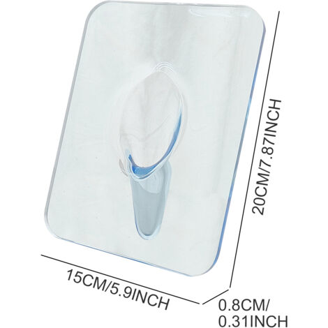 Dekorative Acryl-Bilderrahmenvase, multifunktionale blaue Vase für Zuhause, Büro, Hochzeit, schickes Geschenk