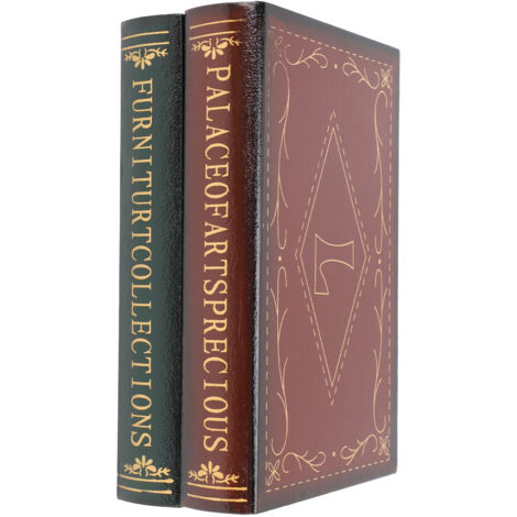 Dekorative Aufbewahrungsbox im europäischen Vintage-Stil für Bücher, Foto-Requisiten und Wohnaccessoires
