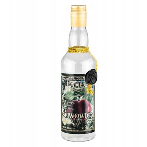 DEKORATIVE FLASCHE SCHWARZ PFLAUMENBROKKOLI