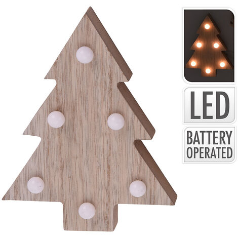 3erSet RGB LED-Figur Stern Tannenbaum Engel+Batterien Weihnachten Geburtstag 