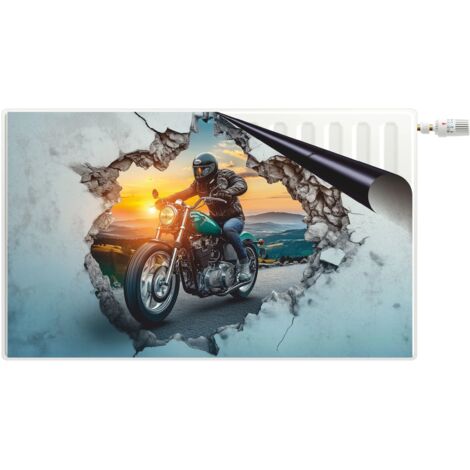 Dekorative Kühlerabdeckungsmatte Kühlermagnet Motorrad
