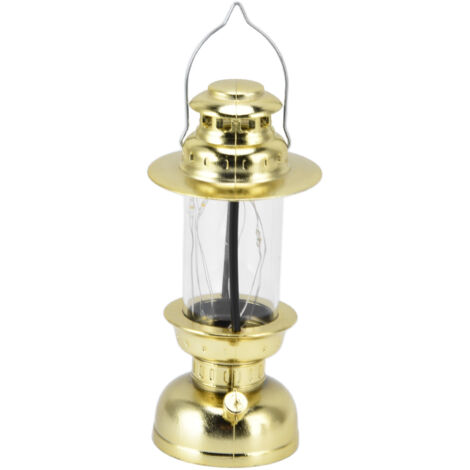 Dekorative LED-Laterne für Hochzeiten, Geburtstage, Partys, Stimmungsbeleuchtung, Gold