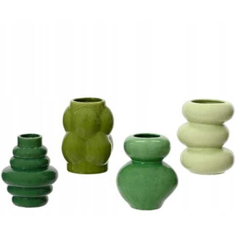 Dekorative Porzellanvase 12x9,5x9,5 cm