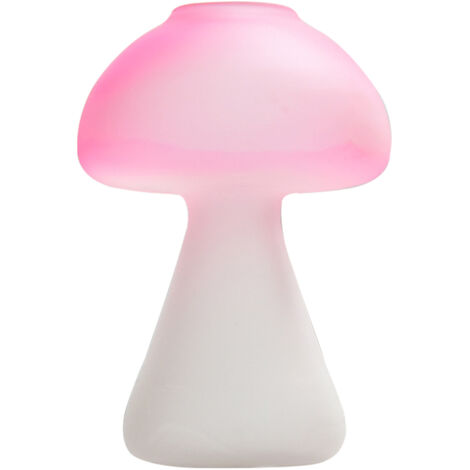 [Dekorative Vase] Verdickte Kristall-Pilzvase – Einzigartiges Design, 8 x 8 x 12 cm, Mehrfarbig, 1 Stück, Originell und vielseitig für Zuhause/Büro/als Geschenk