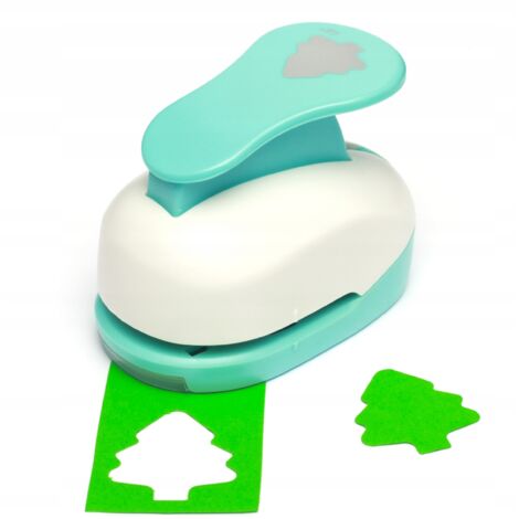 Dekorativer Papierstanzer 3,8 cm 38 mm Baum