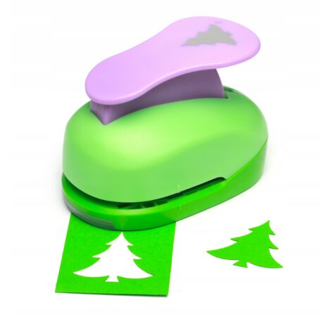 Dekorativer Papierstanzer 5 cm 50 mm Weihnachtsbaum