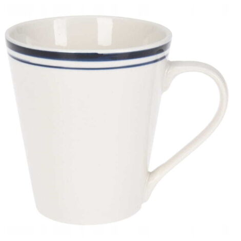 Dekorativer Porzellanbecher für Kaffee oder Tee 330 ML