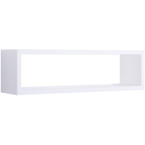 Dekorativer wandregal mod. Regolo farbe weiss