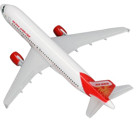 Dekoratives Flugzeug aus Metall mit Sockel – Geschenkidee für Sammler und als Wohnaccessoire