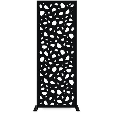 CASANOOV Dekorplatte SUNNY schwarz H.160cm voller Muster