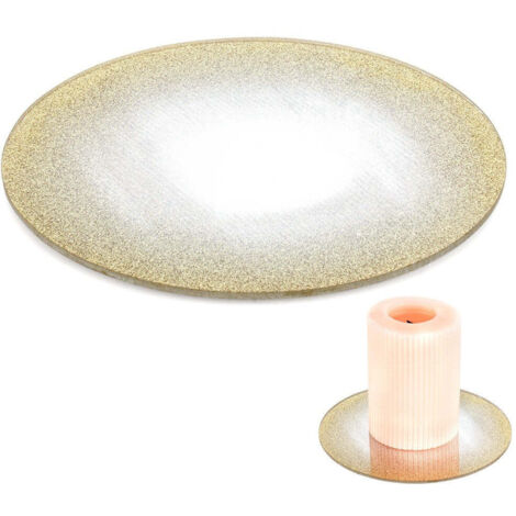 Dekoteller, Glitzer, 15 cm