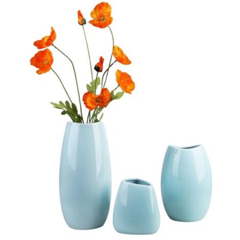 Dekovase Keramik Vasen Blumenvasen Moderne rustikale Bauernhaus Home Decor