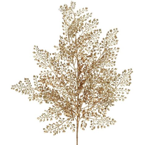 Dekozweig Glitter gold 4 x 30 x 68 cm ( H x B x T) Baumzweig
