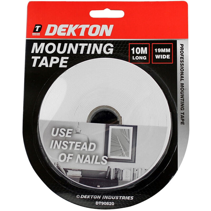 10M x 19MM mounting tape - Dekton